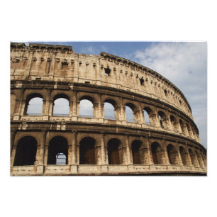 Impression Photo Art romain. Le Colosseum ou Amphithéâtre flavien