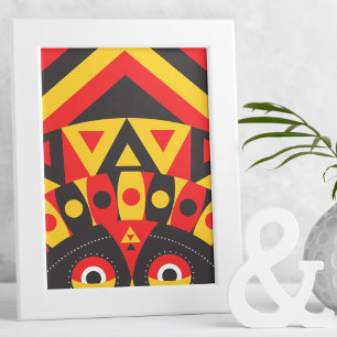 Impression Photo Art tribal aborigène