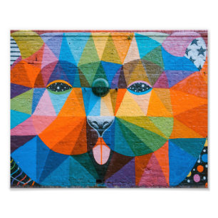 Impression Photo Art urbain Ours Art urbain Ours murmurale
