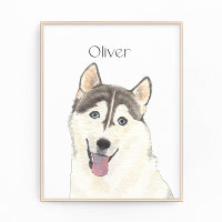 Artiste porno Husky réversible personnalisé