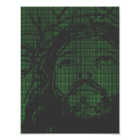 ASCII Art Jésus Couronne d'Épines Jean 19:30