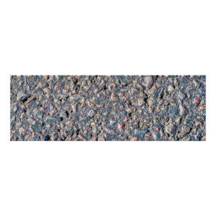 Impression Photo Asphalte et texture de galets