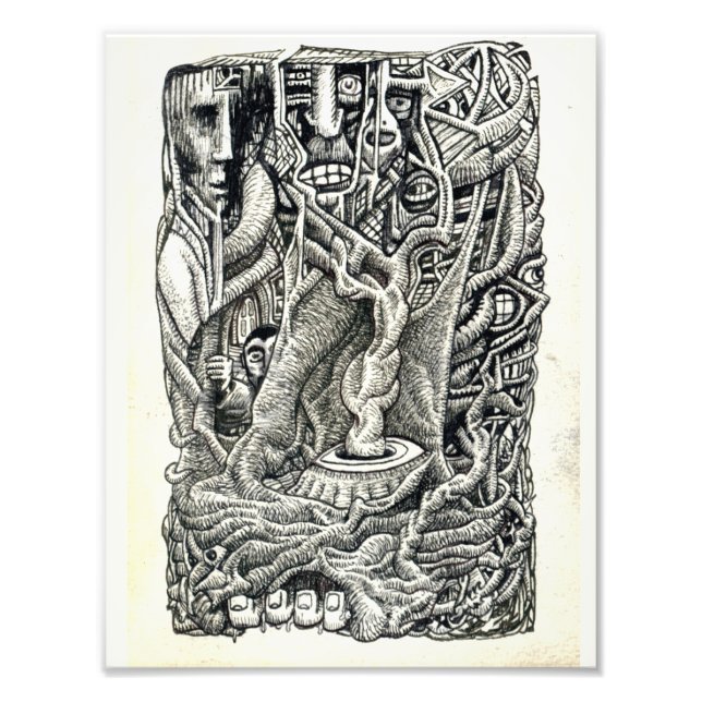 Impression Photo Au sous-sol (Devant)