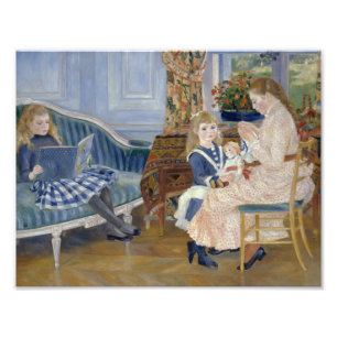 Impression Photo Auguste Renoir - Après-midi pour enfants à Wargemo