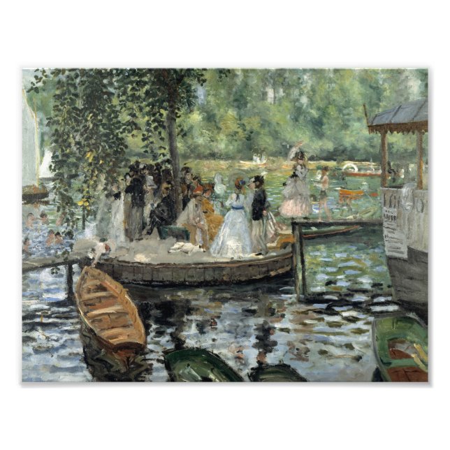 Impression Photo Auguste Renoir - La Grenouillère (Devant)