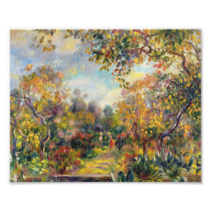 Impression Photo Auguste Renoir - Paysage À Beaulieu