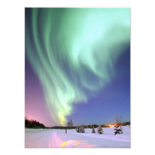 Impression Photo Aurora - Belles lumières du Nord