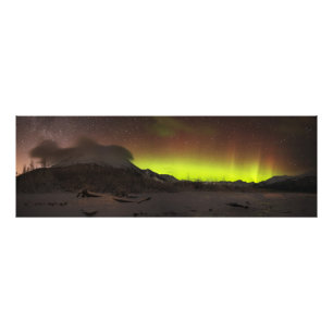 Impression Photo Aurora murale scintillante