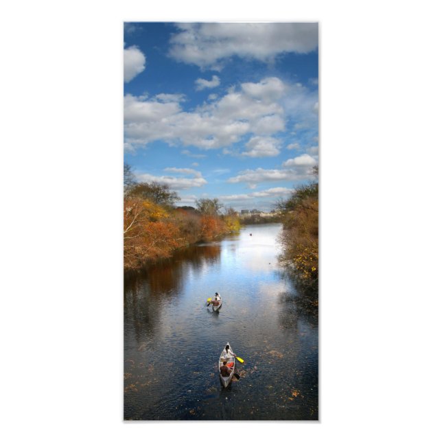 Impression Photo Austin Texas - Barton Creek Canoes Paysage (Devant)