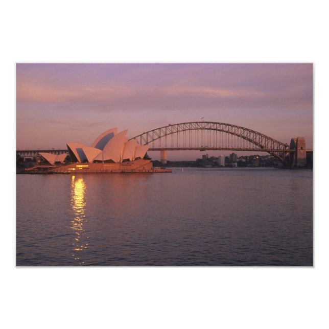 Impression Photo Australie, Sydney, Sydney Opera House construit (Devant)