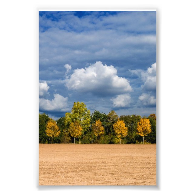 Impression Photo Automne d'or (Devant)