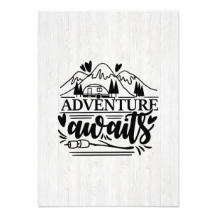 Impression Photo Aventure Camper Cadeaux Attente