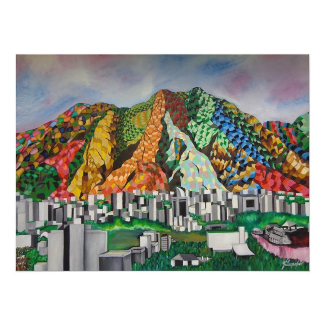 IMPRESSION PHOTO AVILA MELANGE CARACAS CITY (Devant)