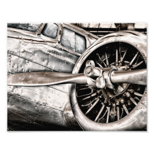 Impression Photo Avion vintage