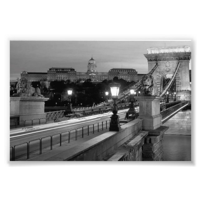 Impression Photo B&W Budapest (Devant)
