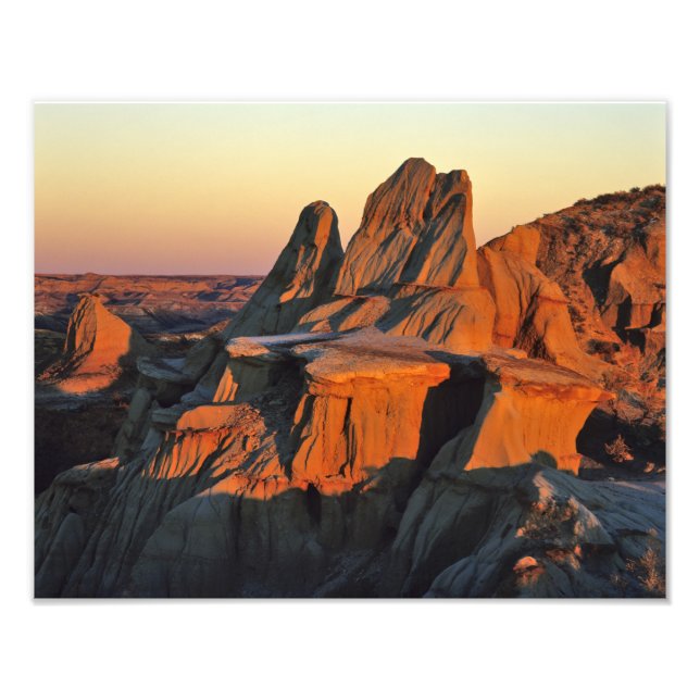 Impression Photo Badlands dans le parc national Theodore Roosevelt (Devant)