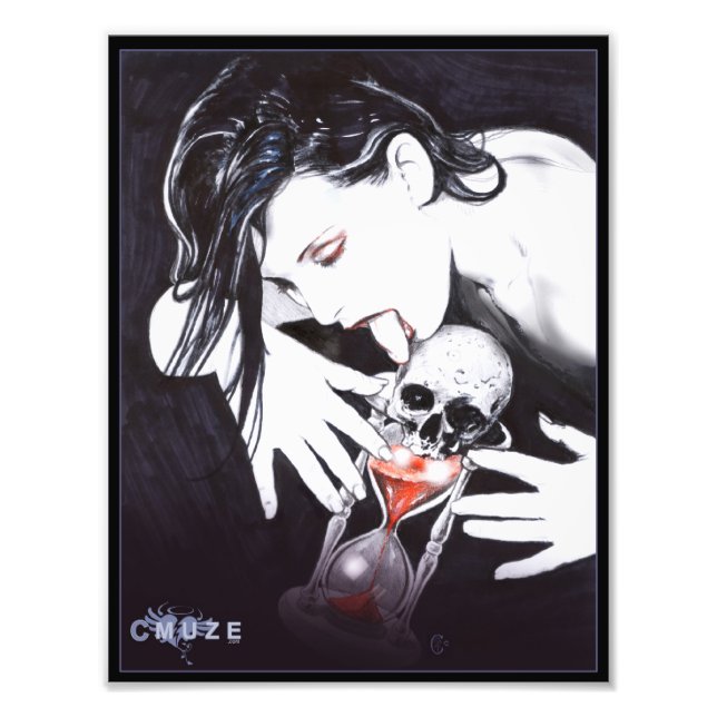 Impression Photo Baiser De La Mort (Devant)