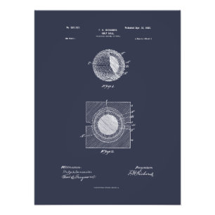 Impression Photo Bal de golf 1902, Brevet