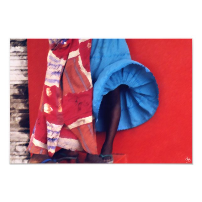 Impression Photo Balle Sur Un Vent Du Sénégal (Devant)