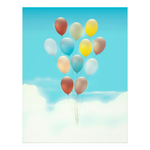 Impression Photo Ballons flottants vintage