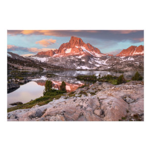 Impression Photo Banner Peak et lac Thousand Island