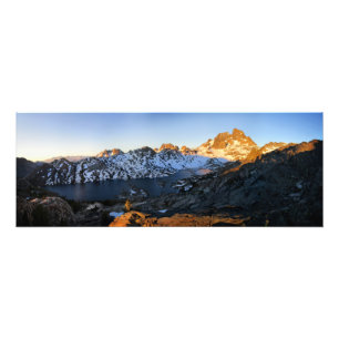 Impression Photo Banner Peak Sunrise Garnet Lake - John Muir Trail