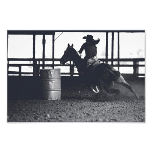 Impression Photo Barrel Racer —