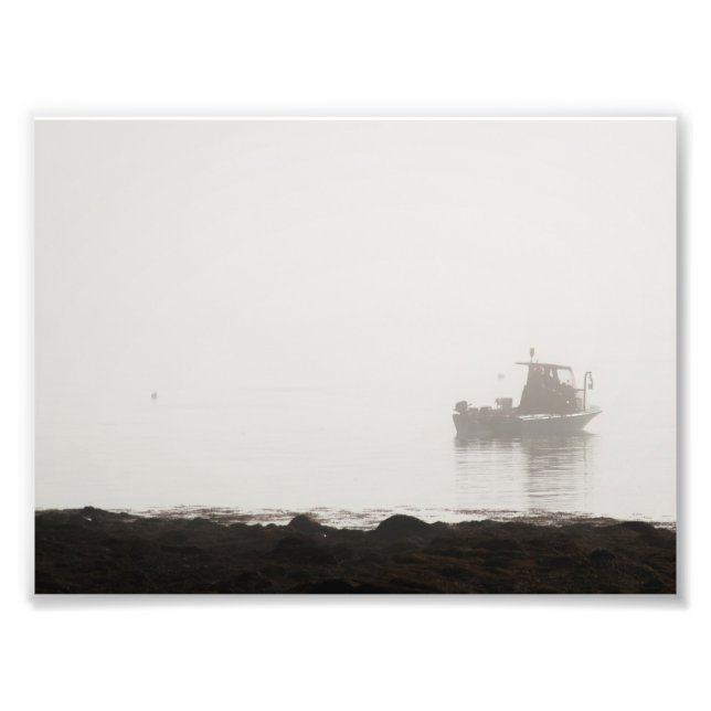 Impression Photo Bateaux de homard, Maine (Devant)