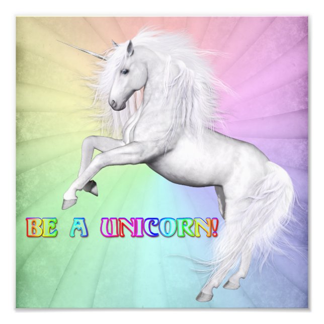 Impression Photo BE Unicorn (Devant)