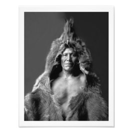 Impression Photo Bear's Belly - Un homme de médecine Arikara