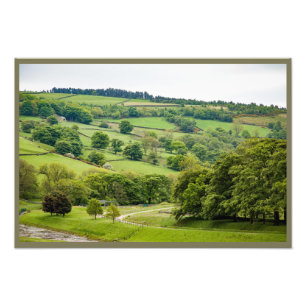 Impression Photo Beau paysage anglais Yorkshire Dales