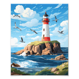 Impression Photo Beau phare