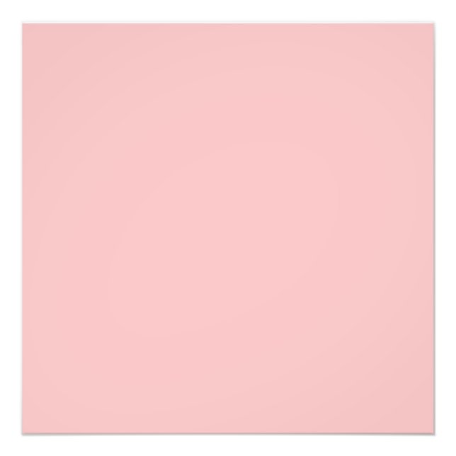 Impression Photo Bébé rose (couleur solide) (Devant)