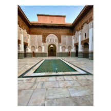 Belle cour de Ben Youssef - Marrachech