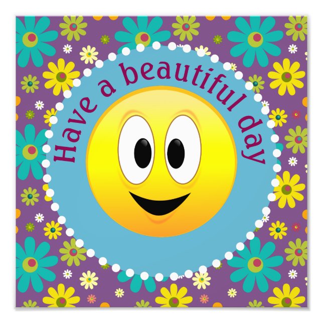 Impression Photo Belle Fleurs Hippie de jour (Devant)