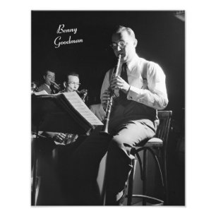 Impression Photo Benny Goodman,