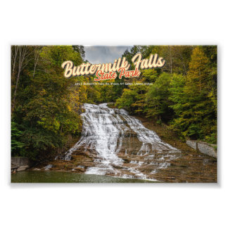 Impression Photo Beurre Chutes Ithaca New York