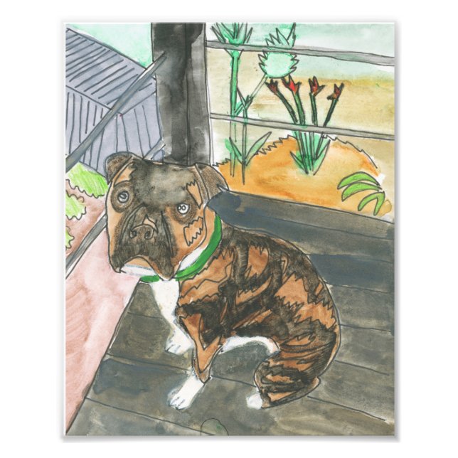 Impression Photo Bev the Pup Print (Devant)