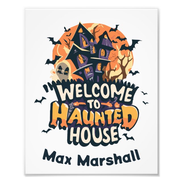 Impression Photo Bienvenue à Haunted House - Scary Sweetheart (Devant)