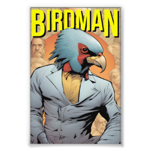Impression Photo Birdman Comic