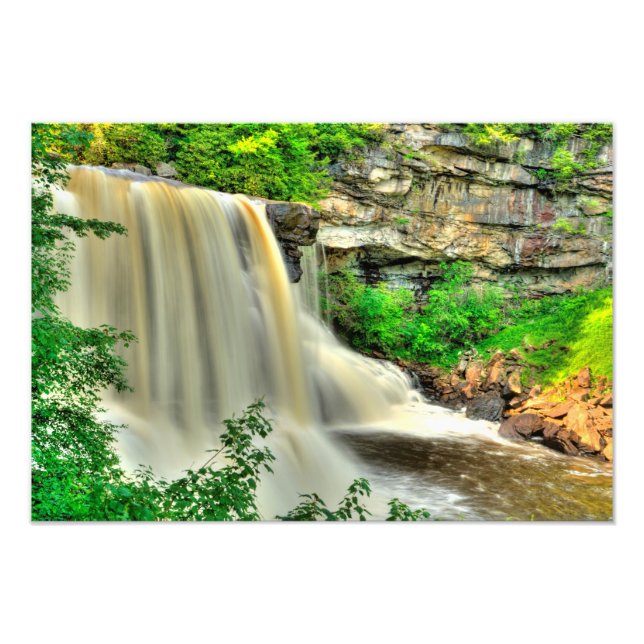 Impression Photo Blackwater Falls, Virginie-Occidentale (Devant)