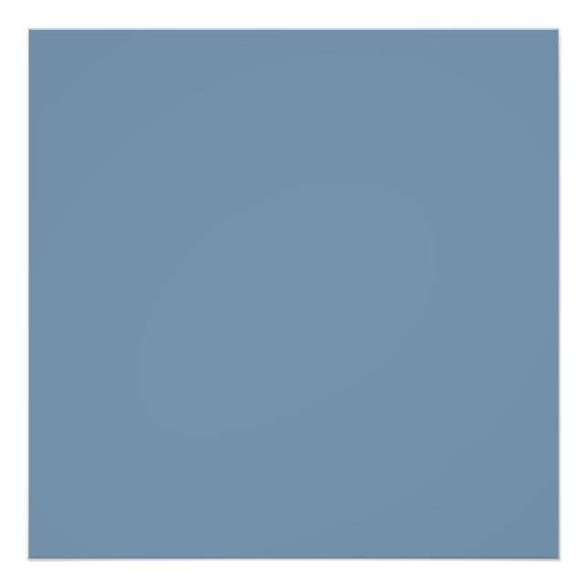 Impression Photo Bleu gris (couleur solide) (Devant)