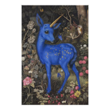 Bleu médiéval Fawnicorn