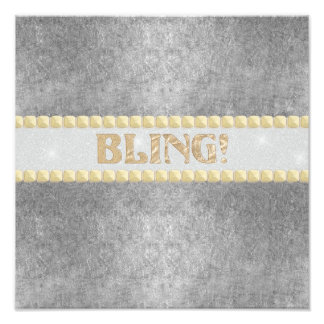 Impression Photo Bling branché ! Design