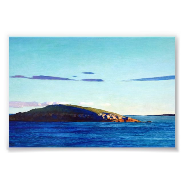 Impression Photo Blubber Island, Maine par Newell Convers Wyeth (Devant)