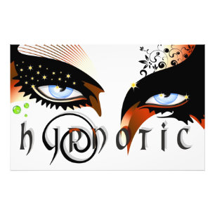 Impression Photo Blue Eyes Mode maquiller