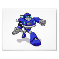 Blue robot for kids