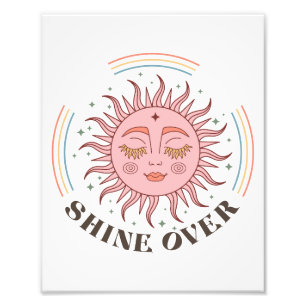 Impression Photo Boho Retro Sun Shine