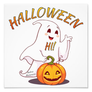 Impression Photo Bonjour ! Halloween