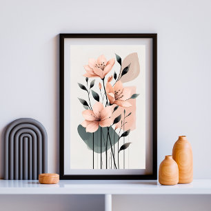 Impression Photo Botaniques Blush Harmony